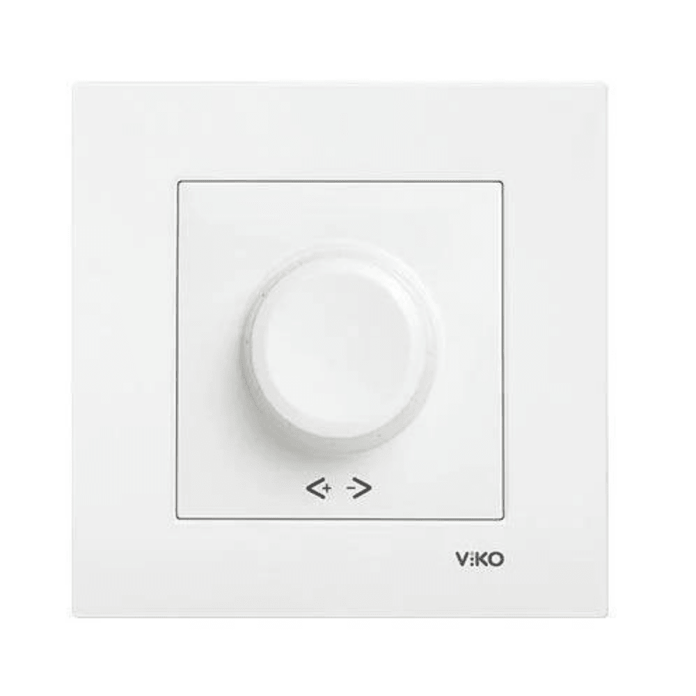 Viko Karre Beyaz Rotatif Dimmer RL 600W - Panasonic
