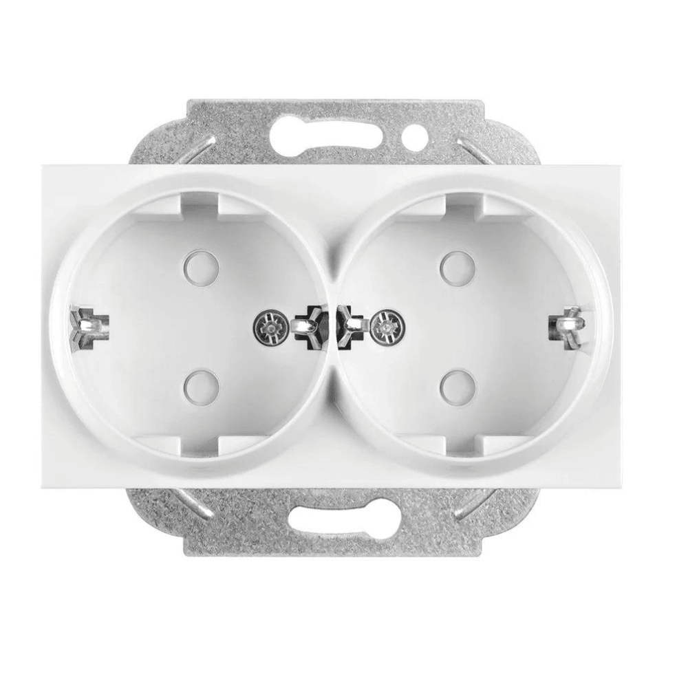 VİKO Karre İkili Topraklı Priz - Panasonic