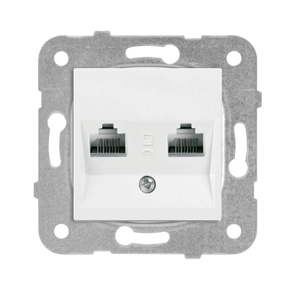 VİKO Karre Nümeris Telefon Prizi (RJ11) - Panasonic