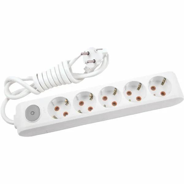 Viko Multi-Let 3 Metre Beşli Anahtarlı Kablolu Priz - Panasonic