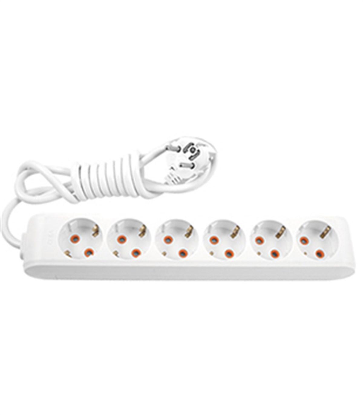 Viko Multi-Let Altılı Priz Topraklı Kablolu Çocuk Korumalı 3 Metre - Panasonic