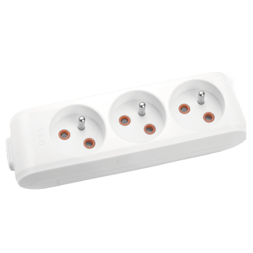 Viko Multi-Let Üçlü UPS Priz Topraklı Çocuk Korumalı Klemensli Grup Priz - Panasonic