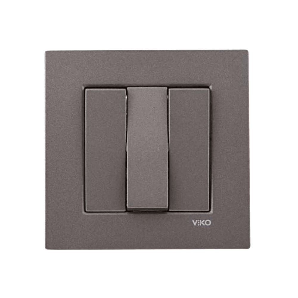 Viko-Novella Antrasit 3-lü Anahtar - Panasonic