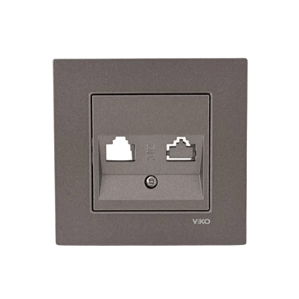 Viko-Novella Antrasit Cat6 Data Prizi - Panasonic