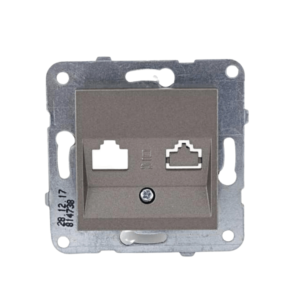 Viko-Novella Antrasit Cat6 Data Prizi - Panasonic