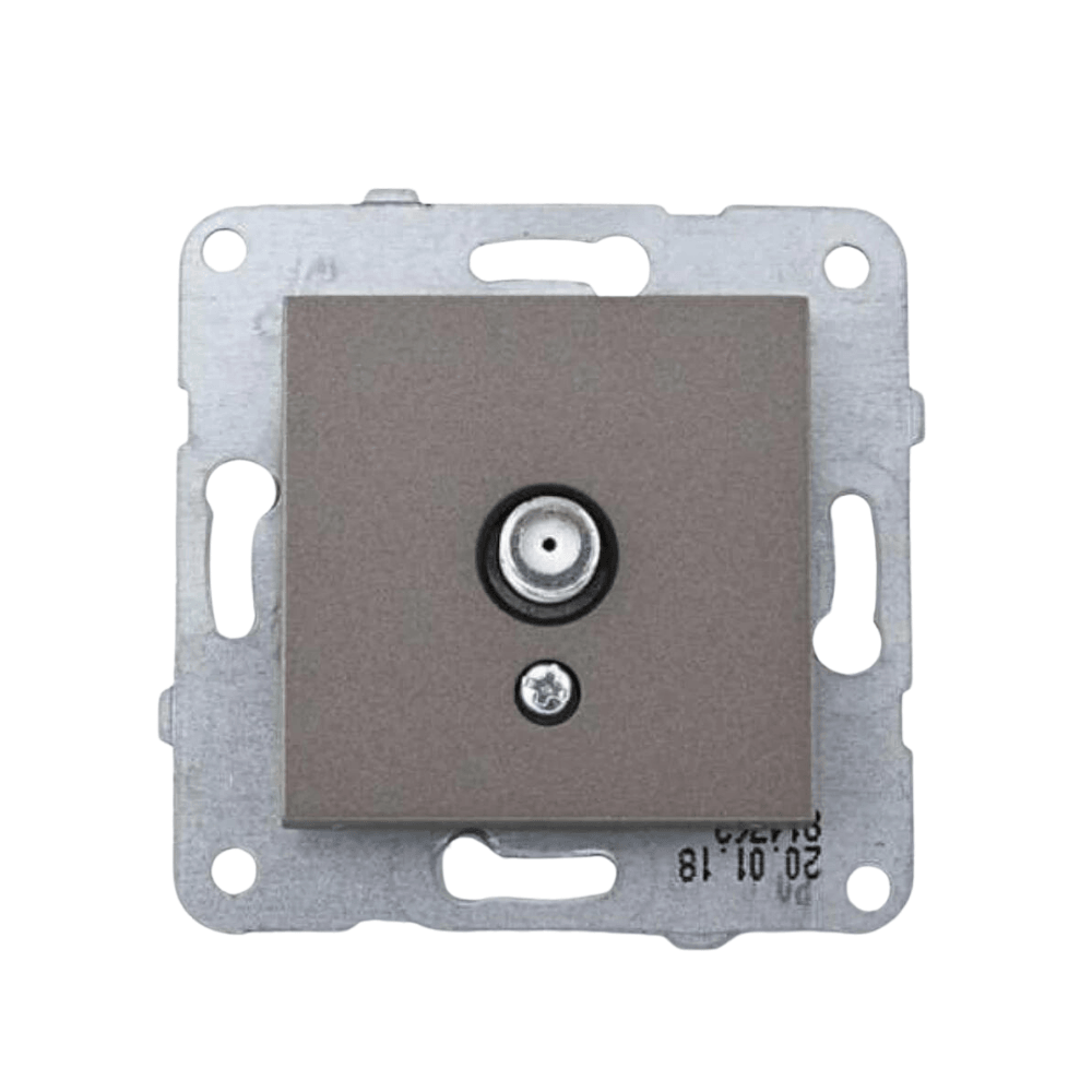 Viko-Novella Antrasit Uydu Prizi F Konnektörlü Sonlu - Panasonic