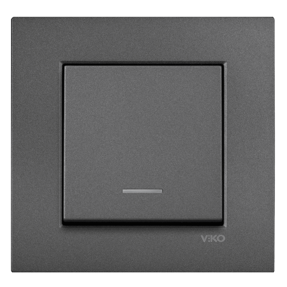 Viko Novella Füme Işıklı Anahtar - Panasonic