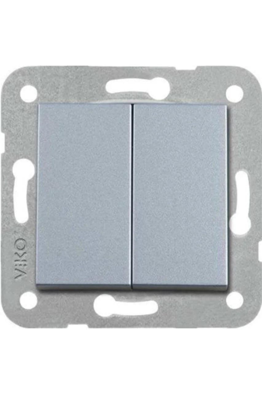 Viko Novella Gümüş Komütatör - Panasonic