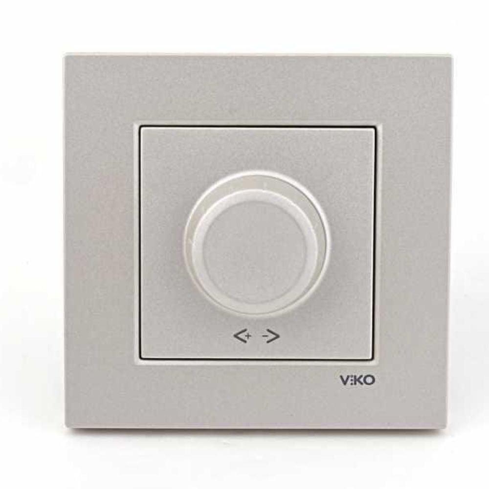 Viko-Novella Metalik Beyaz 1000W RL Döner Dimmer - Panasonic
