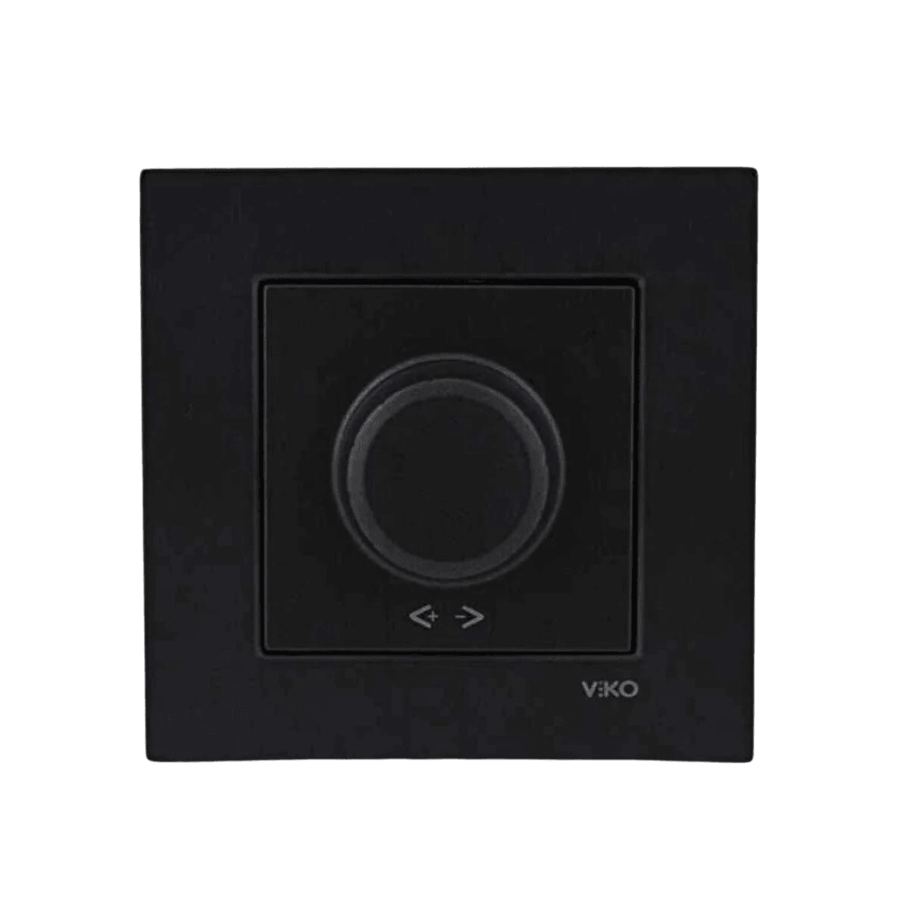 Viko-Novella Siyah RL Dimmer 6-100W - Panasonic