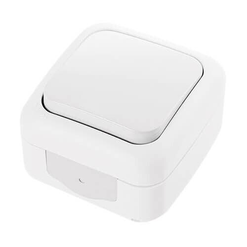 Viko Palmiye Sıva Üstü Anahtar Beyaz - Panasonic