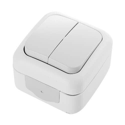 Viko Palmiye Sıva Üstü Komütatör Beyaz - Panasonic