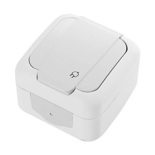 Viko Palmiye Sıva Üstü Topraklı Priz Beyaz - Panasonic