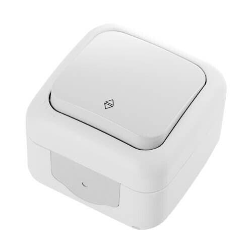 Viko Palmiye Sıva Üstü Vavien Anahtar Beyaz - Panasonic