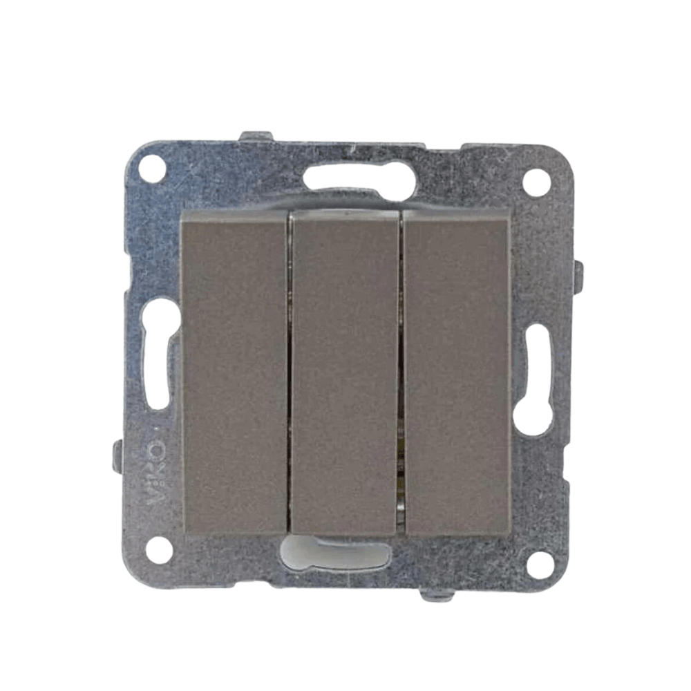 Viko Trenda Antrasit Üçlü Anahtar - Panasonic