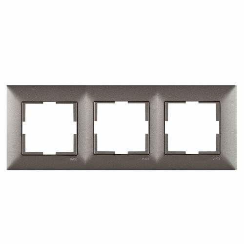 Viko 92190733 Trenda Antrasit Üçlü Çerçeve - Panasonic
