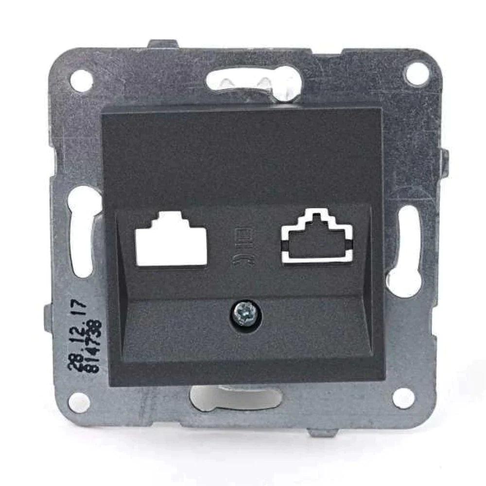 Viko-Trenda Füme Cat6 Jacksız Data Prizi - Panasonic