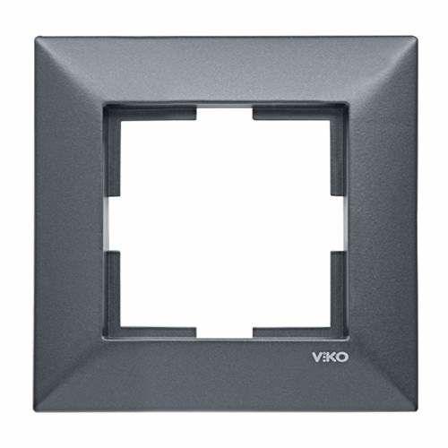 Viko 92190741 Trenda Füme Tekli Çerçeve - Panasonic