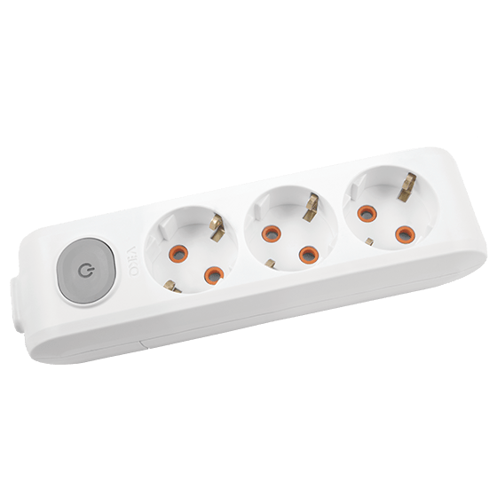 Viko Üçlü Klemensli Çocuk Korumalı Anahtarlı Multi-Let Grup Priz - Panasonic