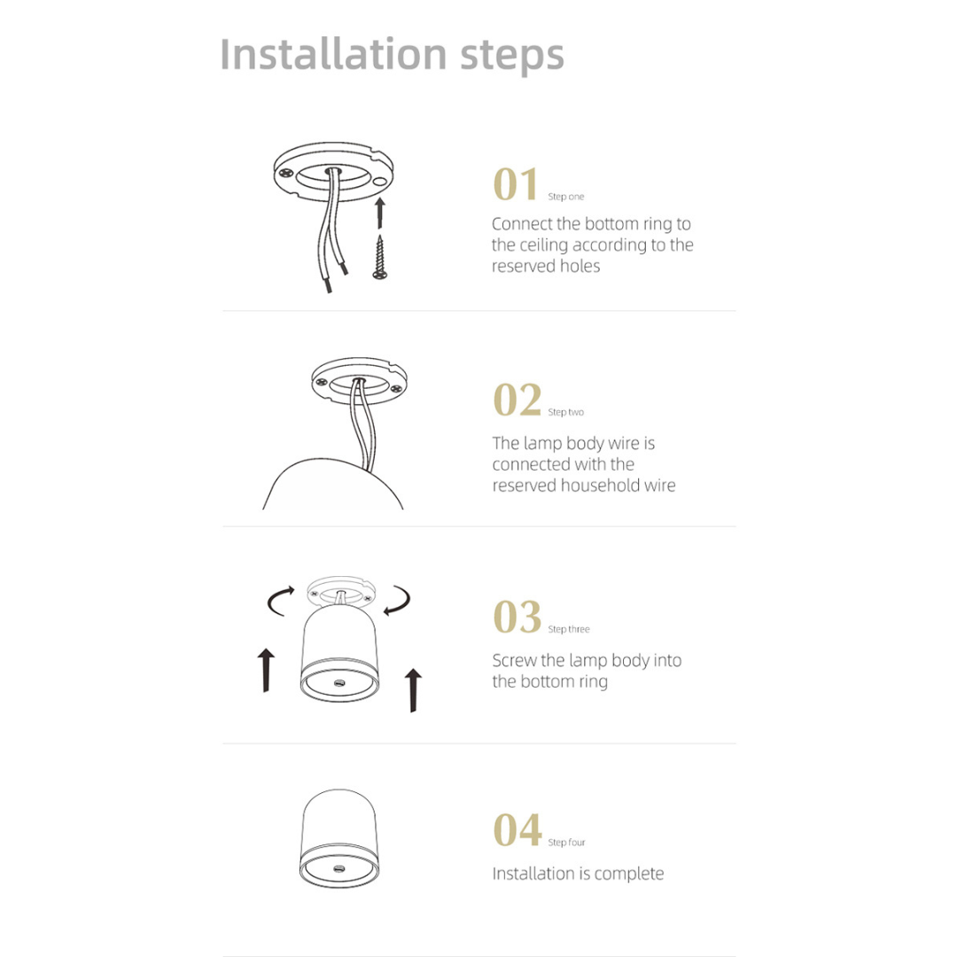 Qavun Arte Line Siyah Sıva Üstü Downlight