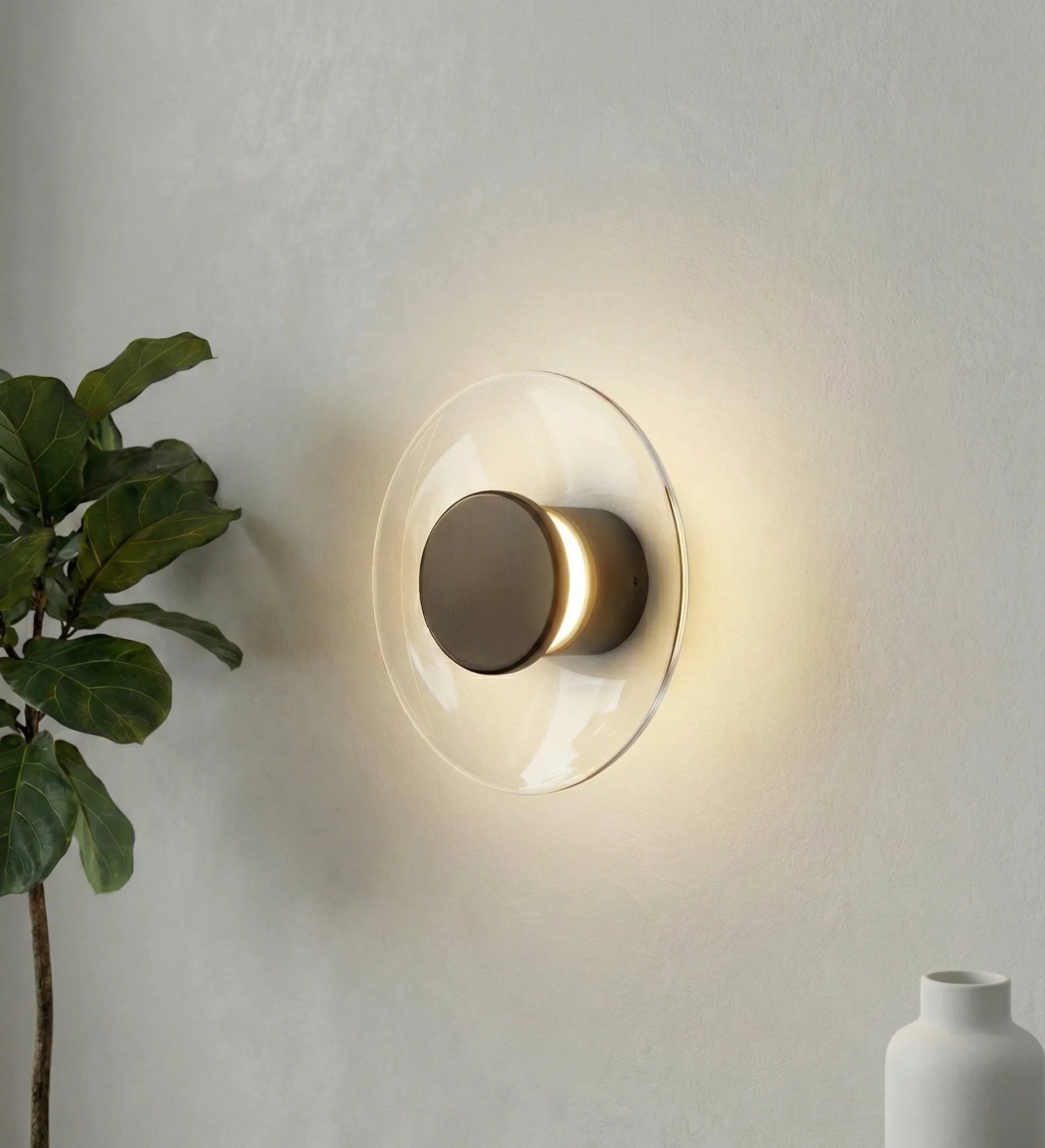 Qavun Glass Wall Light