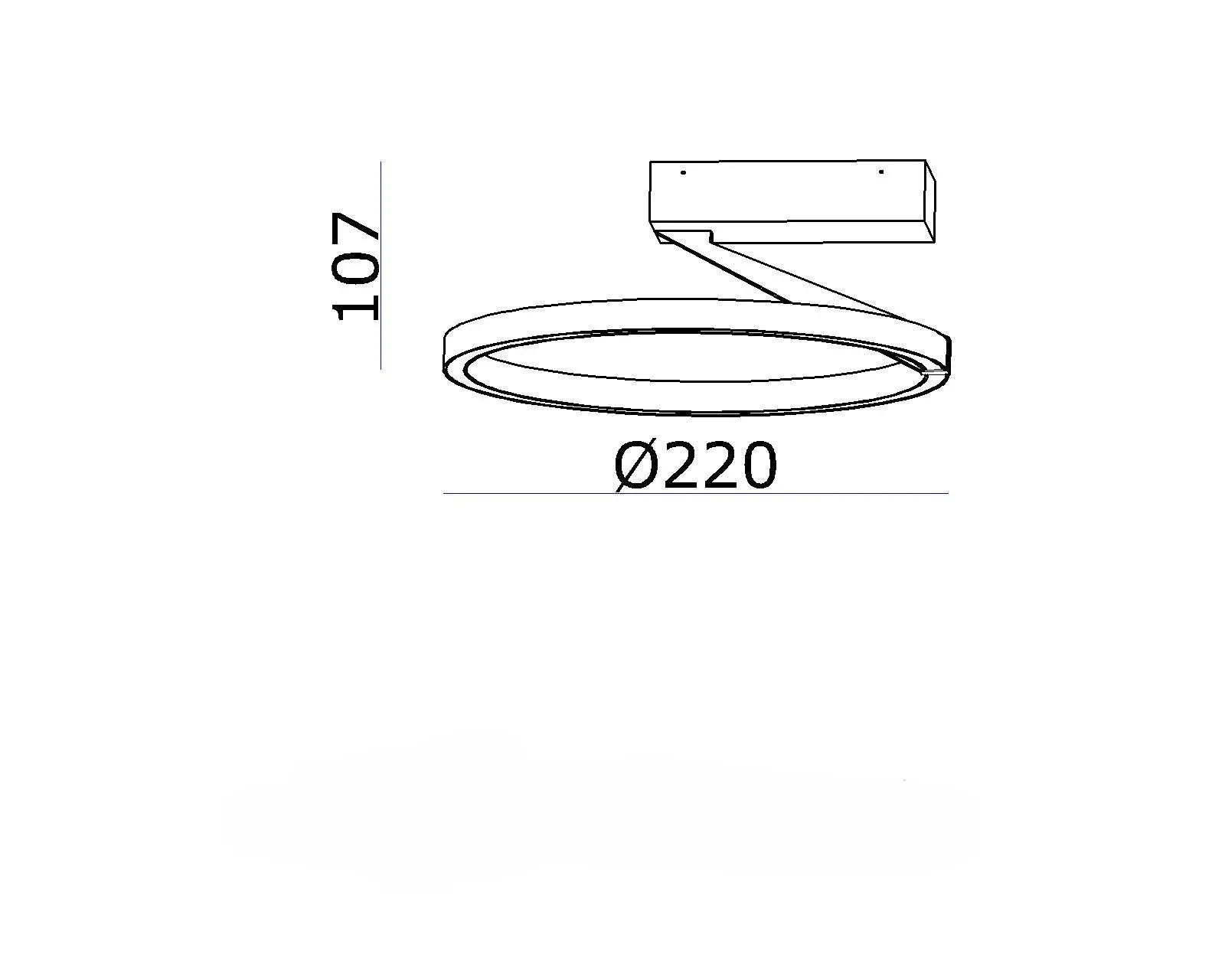 Qavun Metal Ceiling Light