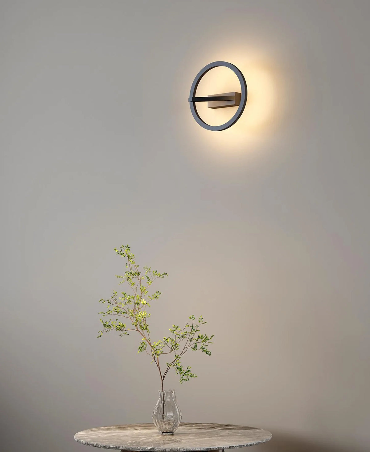 QAVUN Torus Halka Aplik – LED Duvar Armatürü