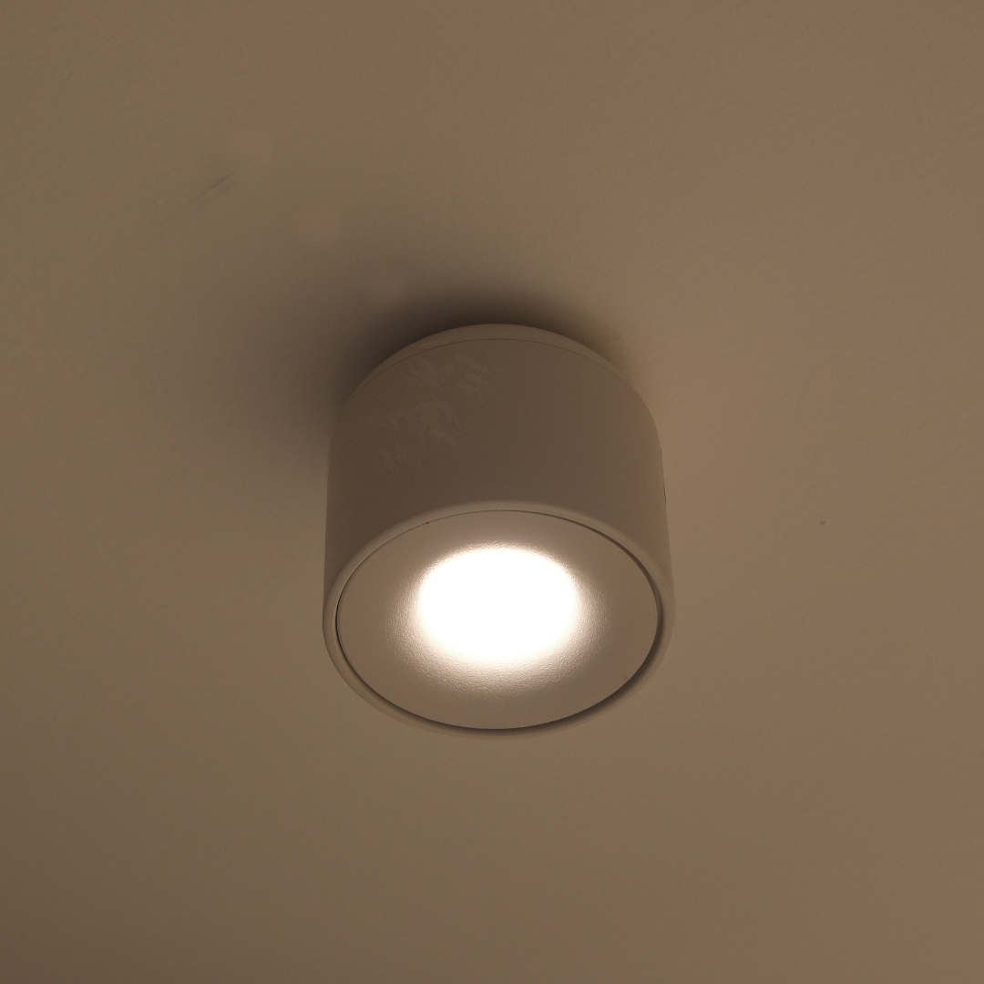 Qavun Arte Bone Beyaz Sıva Üstü Downlight