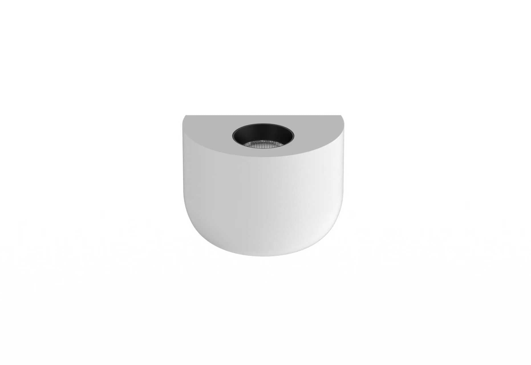 Qavun White IDA Wall Light