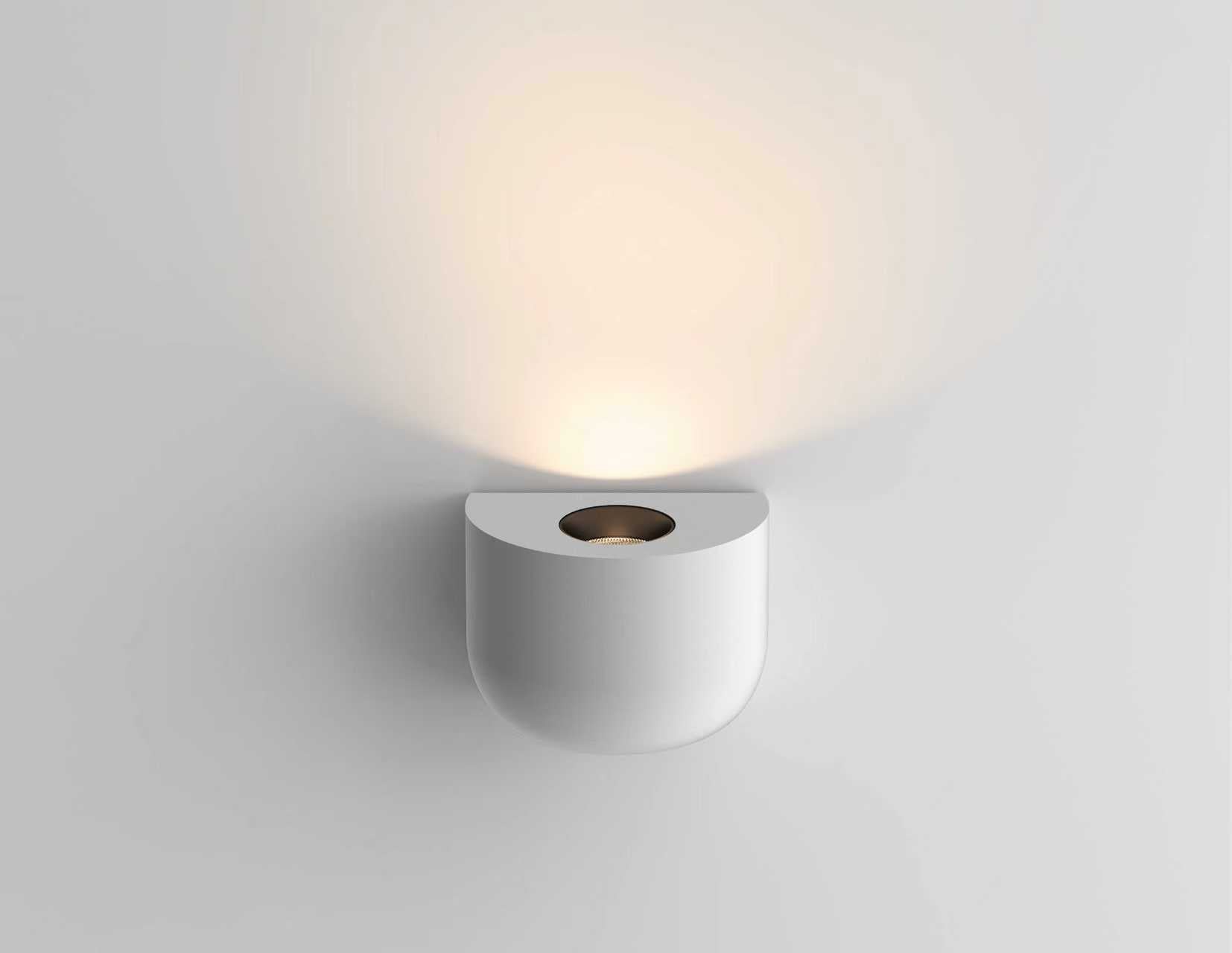 Qavun White IDA Wall Light