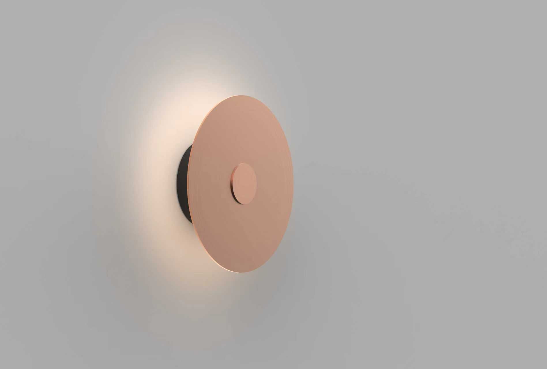 Qavun Bronze Aura Wall Light