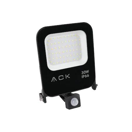 Ack AT62-23032 30W Sensörlü Led Projektör 6500K Beyaz - Ack