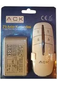ACK AY30-00110 220V İkili Avize Kumandası - Ack