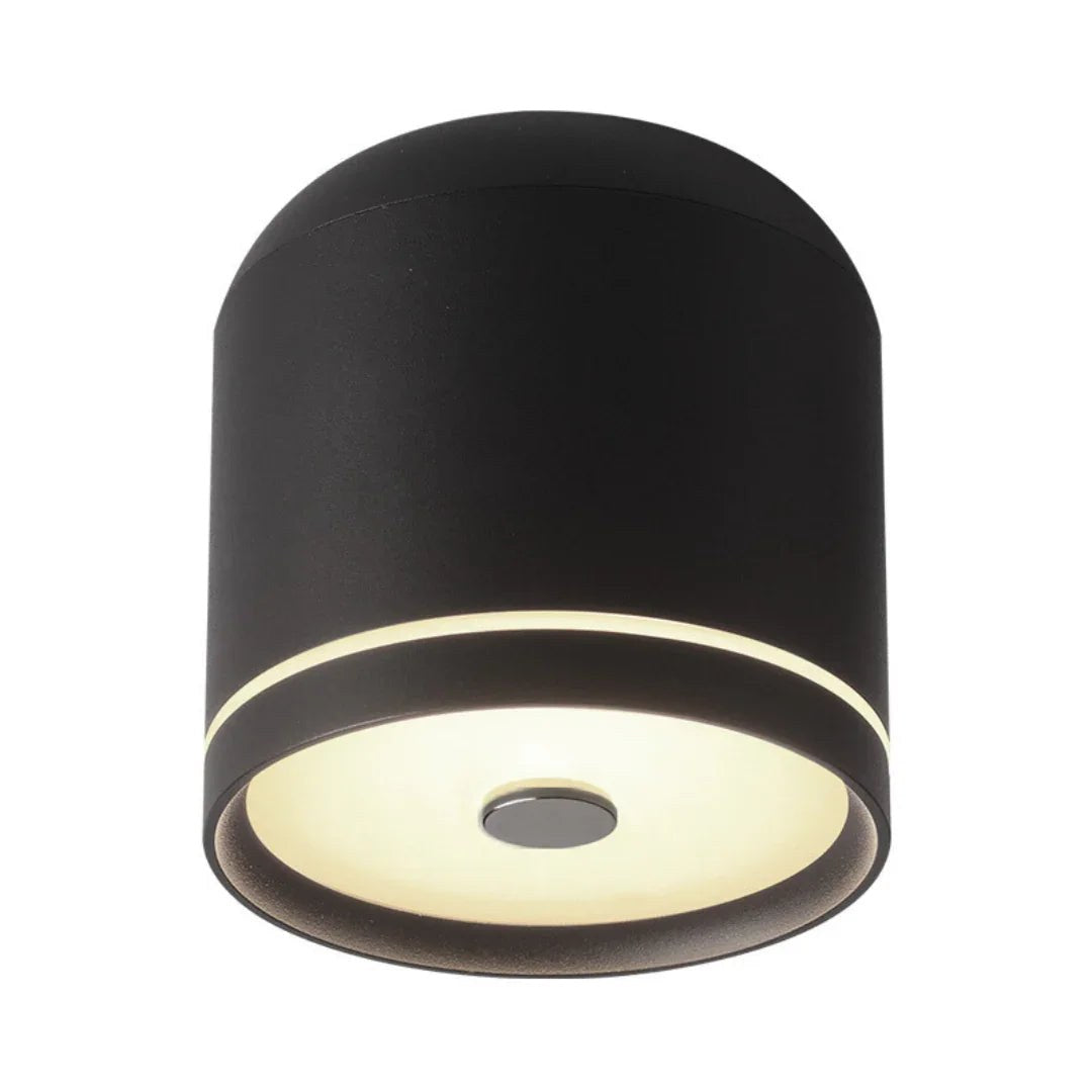 QAVUN Arte Line Sıva Üstü Downlight – Siyah