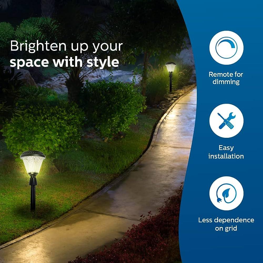 BGC010 LED2/730 R Philips Essential SmartBright Güneş Enerjili Işıklı Yol Direği - Philips