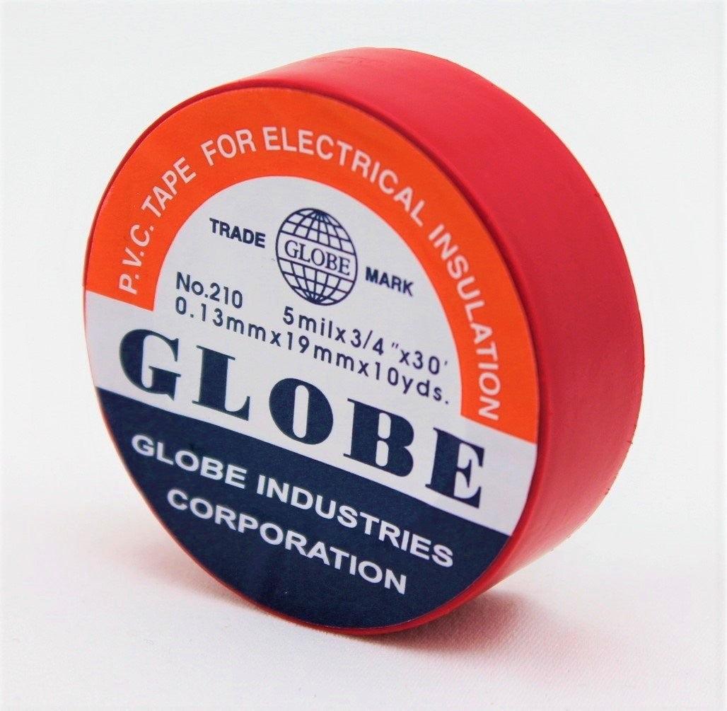 Kırmızı Globe İzole Bant (Elektrik Bandı) 10 ADET - Globe