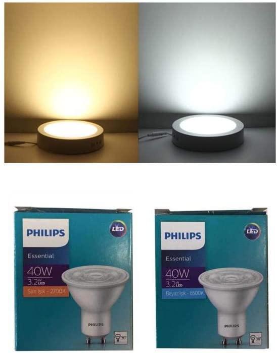 Led Spot Ampul Essential 3.2W GU10 Beyaz Işık - Philips