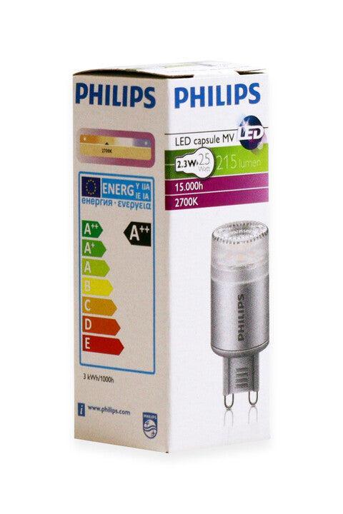PHILIPS COREPRO LED DİMLİ KAPSÜL AMPUL -  2.3-25W 220V G9 827 - Philips