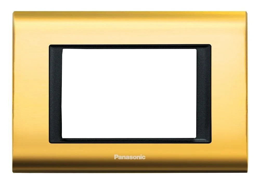 Viko Panasonic Thea 3M Sistema Gold+Siyah Çerçeve