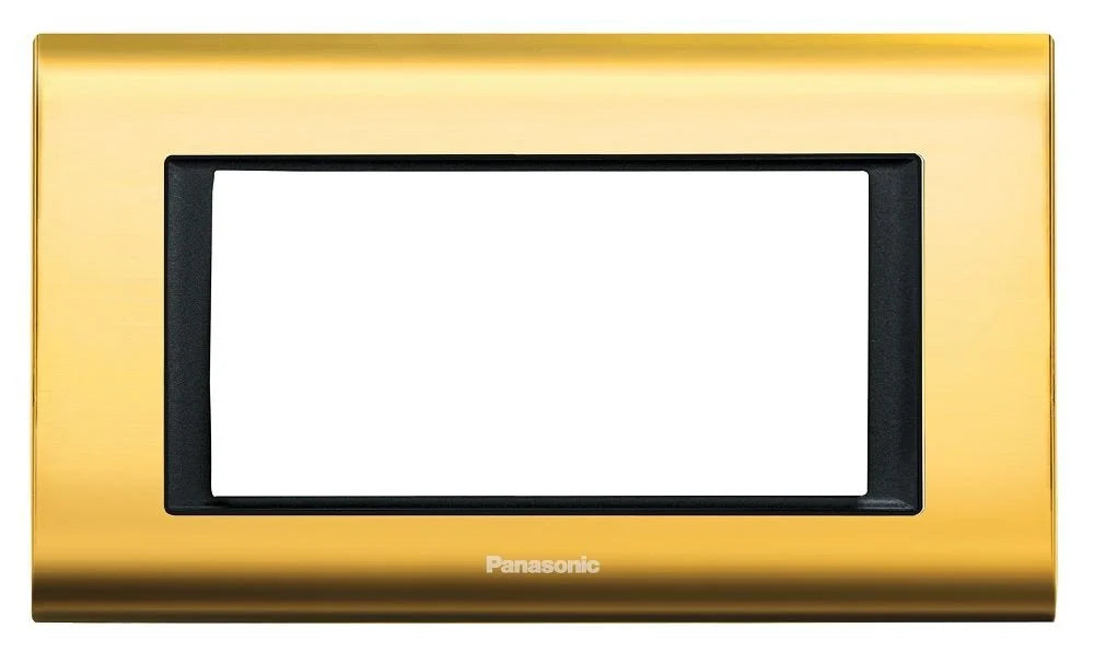 Viko Panasonic Thea 4M Sistema Gold+Siyah Çerçeve